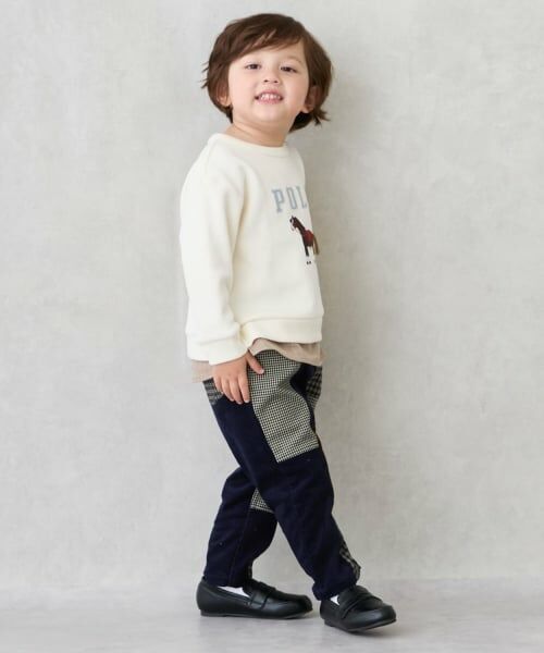 petit main / プティマイン その他パンツ | パッチワークパンツ | 詳細1