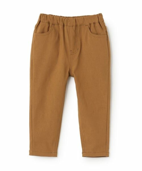 petit main / プティマイン その他パンツ | のびのびストレッチパンツ（金茶）
