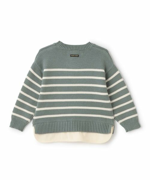petit main / プティマイン ニット・セーター | 【ウォッシャブル】ボーダーニット | 詳細6