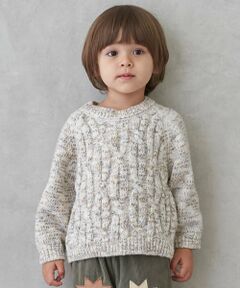 petit main / プティマイン ニット・セーター | 【ウォッシャブル】MIX糸ニット