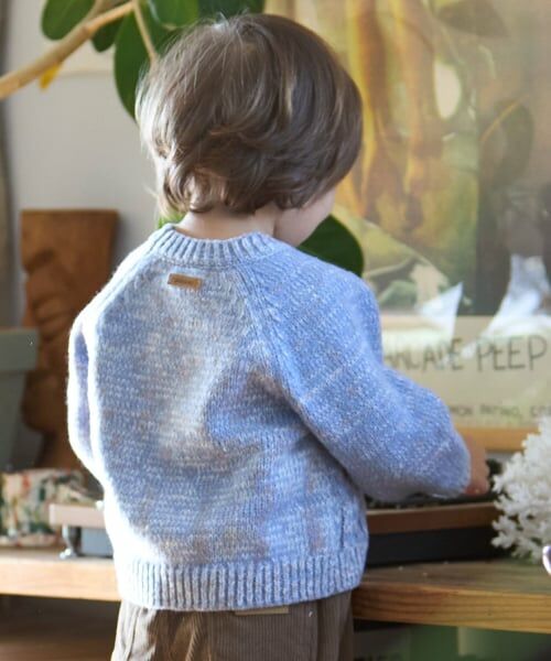 petit main / プティマイン ニット・セーター | 【ウォッシャブル】MIX糸ニット | 詳細1