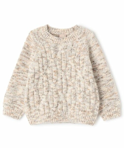 petit main / プティマイン ニット・セーター | 【ウォッシャブル】MIX糸ニット | 詳細5