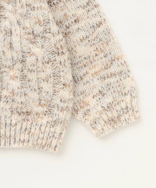 petit main / プティマイン ニット・セーター | 【ウォッシャブル】MIX糸ニット | 詳細9