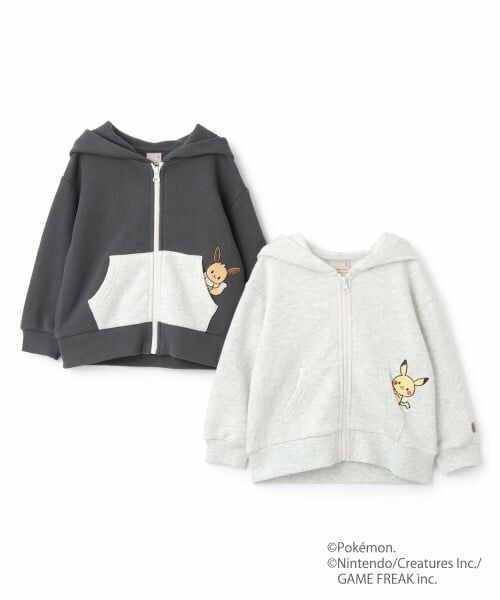 petit main / プティマイン パーカー | 【モンポケ】ジップパーカー | 詳細17