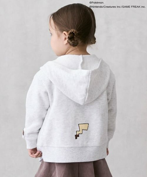 petit main / プティマイン パーカー | 【モンポケ】ジップパーカー | 詳細2