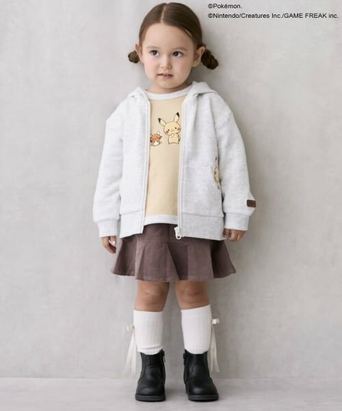 petit main / プティマイン パーカー | 【モンポケ】ジップパーカー | 詳細3