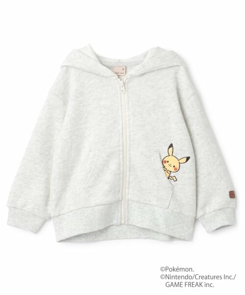 petit main / プティマイン パーカー | 【モンポケ】ジップパーカー | 詳細7