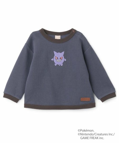 petit main / プティマイン Tシャツ | 【モンポケ】接結アップリケ長袖T | 詳細8