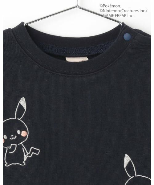 petit main / プティマイン Tシャツ | 【モンポケ】刺しゅう長袖T | 詳細10