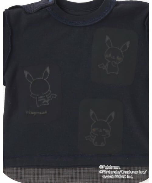 petit main / プティマイン Tシャツ | 【モンポケ】刺しゅう長袖T | 詳細11