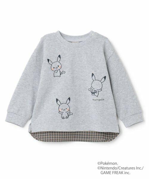 petit main / プティマイン Tシャツ | 【モンポケ】刺しゅう長袖T | 詳細8