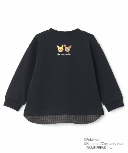 petit main / プティマイン Tシャツ | 【モンポケ】刺しゅう長袖T | 詳細9
