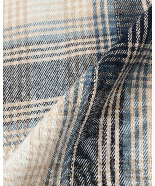 petit main / プティマイン シャツ・ブラウス | 【Lee】デニム・チェックシャツ | 詳細7