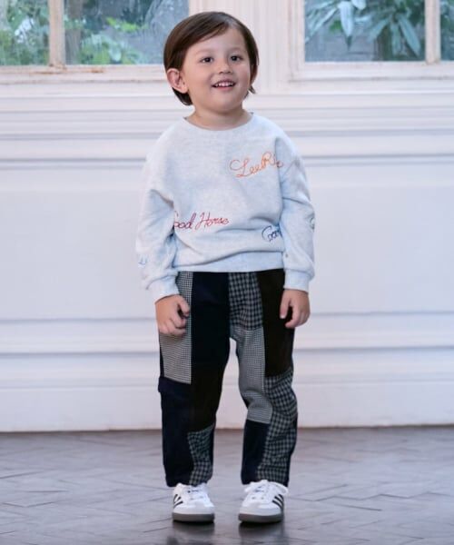 petit main / プティマイン スウェット | 【Lee】ロゴ刺繍トレーナー | 詳細3