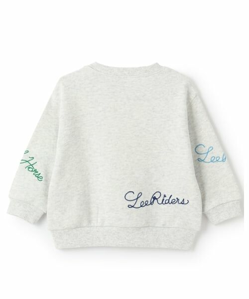 petit main / プティマイン スウェット | 【Lee】ロゴ刺繍トレーナー | 詳細9