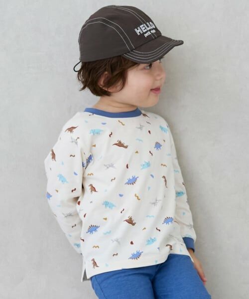 petit main / プティマイン Tシャツ | 【プティプラ】BOYS長袖Tシャツ（マルチ）