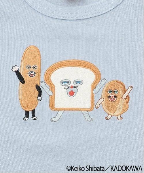 petit main / プティマイン Tシャツ | 【パンどろぼう】アップリケ長袖Tシャツ | 詳細11