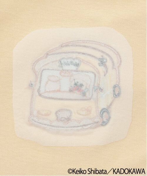 petit main / プティマイン Tシャツ | 【パンどろぼう】アップリケ長袖Tシャツ | 詳細13