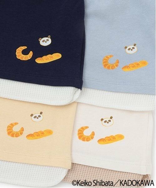 petit main / プティマイン Tシャツ | 【パンどろぼう】アップリケ長袖Tシャツ | 詳細15