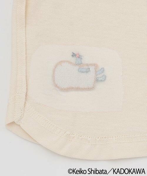 petit main / プティマイン Tシャツ | 【パンどろぼう】袖布帛Tシャツ | 詳細12