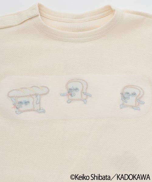 petit main / プティマイン Tシャツ | 【パンどろぼう】袖布帛Tシャツ | 詳細7