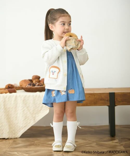 petit main / プティマイン カーディガン・ボレロ | 【パンどろぼう】カットカーディガン | 詳細3