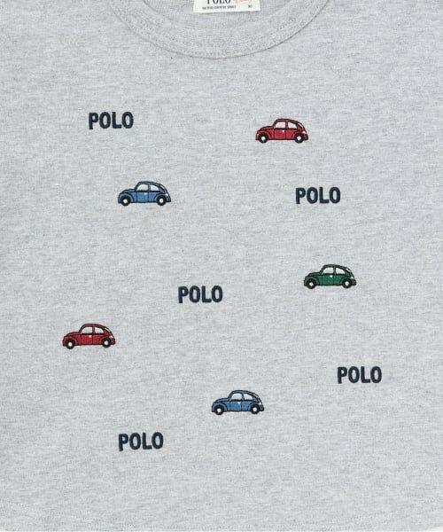 petit main / プティマイン Tシャツ | 【POLO BCS】モチーフ刺繍長袖Tシャツ | 詳細3