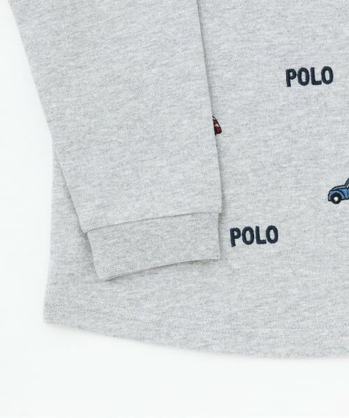 petit main / プティマイン Tシャツ | 【POLO BCS】モチーフ刺繍長袖Tシャツ | 詳細6