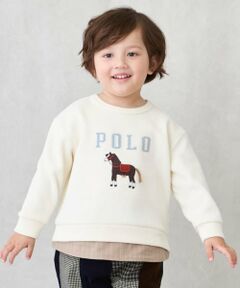 petit main / プティマイン スウェット | 【POLO BCS】アップリケトレーナー