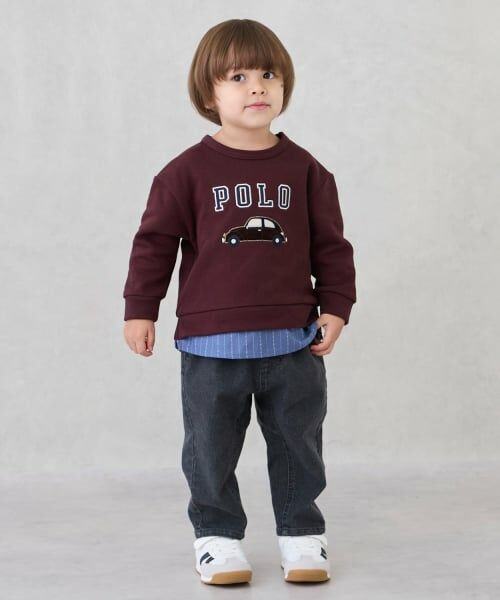 petit main / プティマイン スウェット | 【POLO BCS】アップリケトレーナー | 詳細5