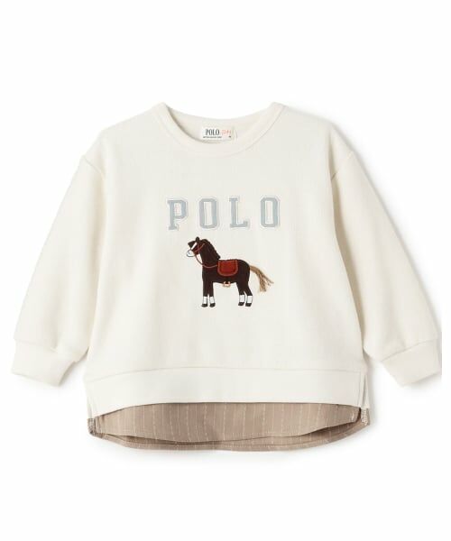 petit main / プティマイン スウェット | 【POLO BCS】アップリケトレーナー | 詳細6