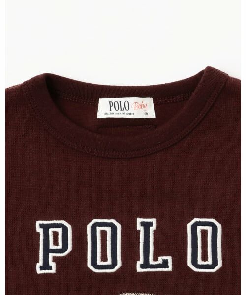 petit main / プティマイン スウェット | 【POLO BCS】アップリケトレーナー | 詳細9
