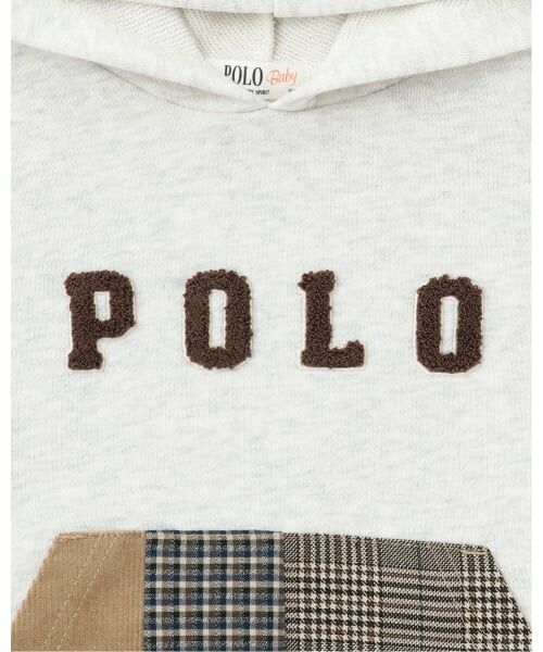 petit main / プティマイン パーカー | 【POLO BCS】パッチワークパーカー | 詳細13