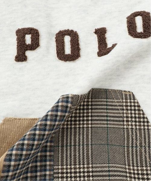 petit main / プティマイン パーカー | 【POLO BCS】パッチワークパーカー | 詳細8