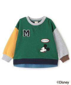 petit main / プティマイン スウェット | 【Disney】【リンク】ワッペントレーナー