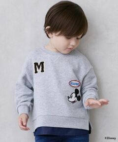 petit main / プティマイン スウェット | 【Disney】【リンク】ワッペントレーナー