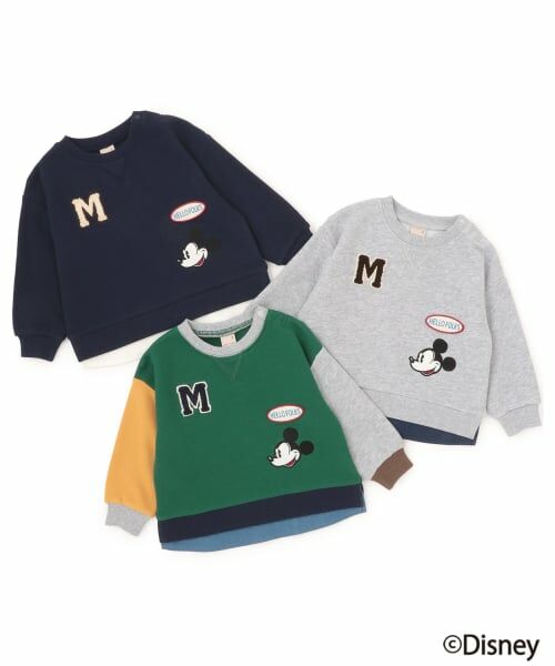 petit main / プティマイン スウェット | 【Disney】【リンク】ワッペントレーナー | 詳細14