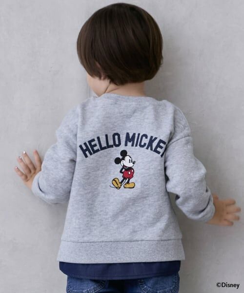 petit main / プティマイン スウェット | 【Disney】【リンク】ワッペントレーナー | 詳細2