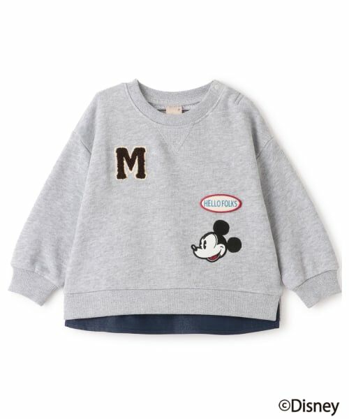 petit main / プティマイン スウェット | 【Disney】【リンク】ワッペントレーナー | 詳細5