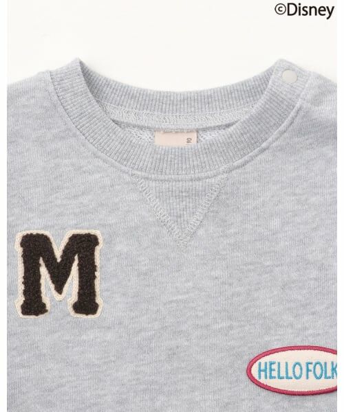 petit main / プティマイン スウェット | 【Disney】【リンク】ワッペントレーナー | 詳細7