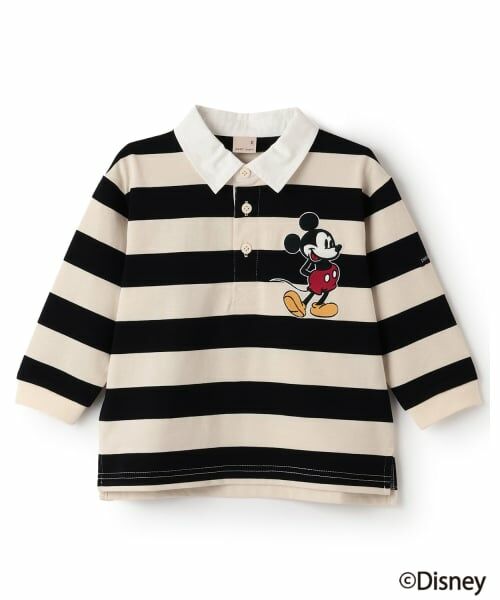 petit main / プティマイン Tシャツ | 【Disney】【リンク】ラガー長袖Tシャツ | 詳細4