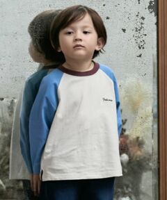 petit main / プティマイン Tシャツ | 【オーガニック】ラグラン長袖Tシャツ