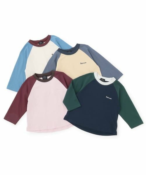 petit main / プティマイン Tシャツ | 【オーガニック】ラグラン長袖Tシャツ | 詳細10