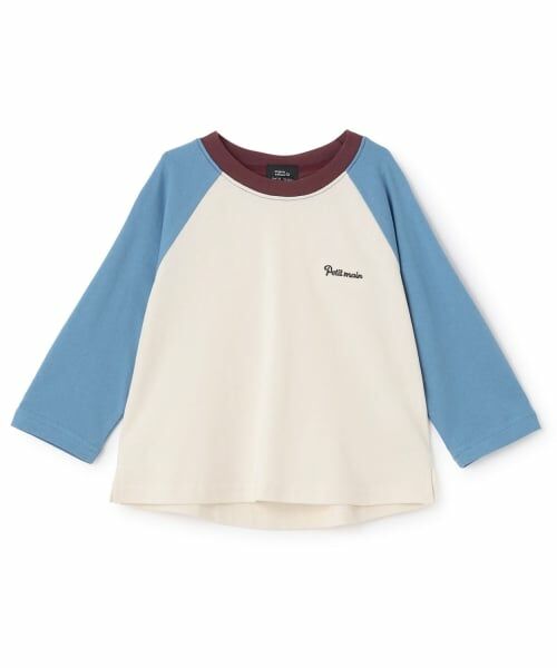 petit main / プティマイン Tシャツ | 【オーガニック】ラグラン長袖Tシャツ | 詳細3