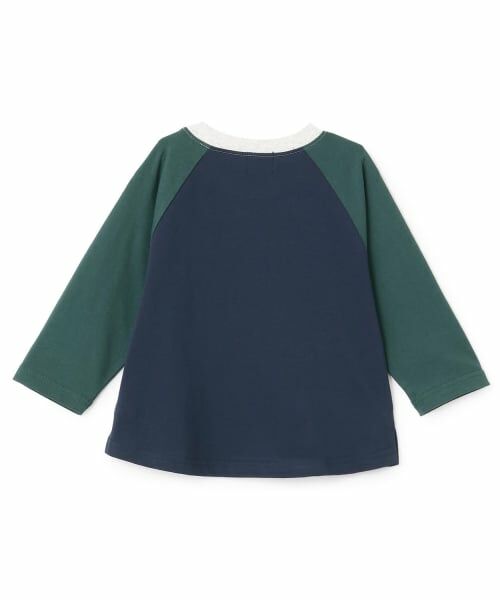 petit main / プティマイン Tシャツ | 【オーガニック】ラグラン長袖Tシャツ | 詳細4