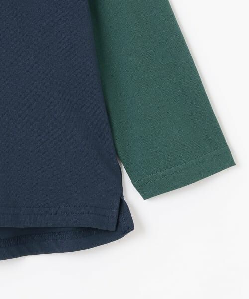 petit main / プティマイン Tシャツ | 【オーガニック】ラグラン長袖Tシャツ | 詳細8