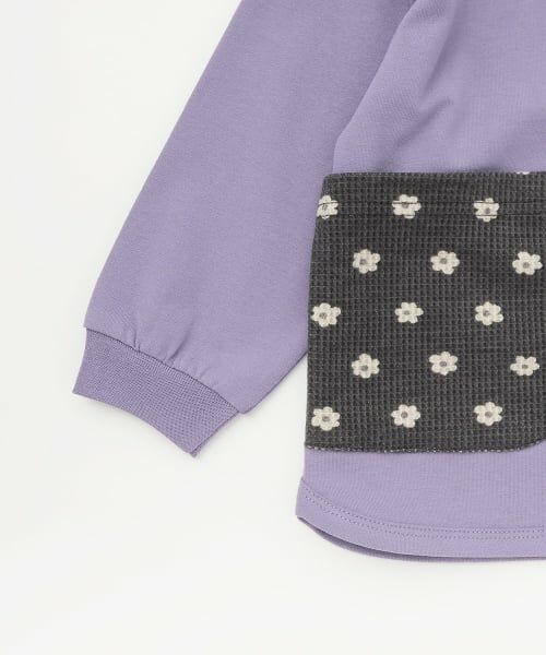 petit main / プティマイン Tシャツ | 【オーガニック】ポケット長袖Tシャツ | 詳細6