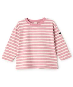 petit main / プティマイン Tシャツ | 【GOODPRICE/食品防汚】ボーダー長袖T