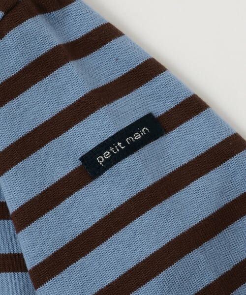 petit main / プティマイン Tシャツ | 【GOODPRICE/食品防汚】ボーダー長袖T | 詳細10