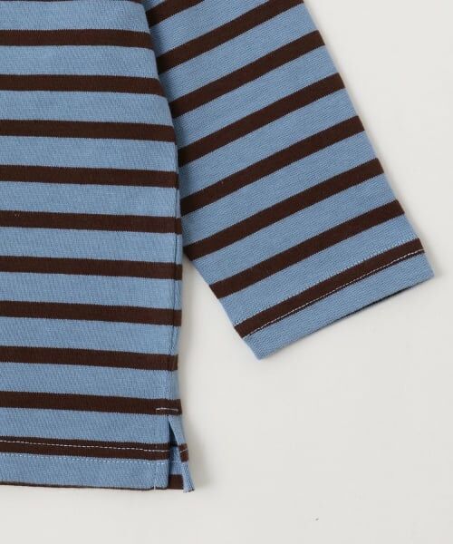 petit main / プティマイン Tシャツ | 【GOODPRICE/食品防汚】ボーダー長袖T | 詳細11